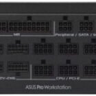 ASUS Pro WS Platinum, nuevas fuentes de alimentación de hasta 3000W