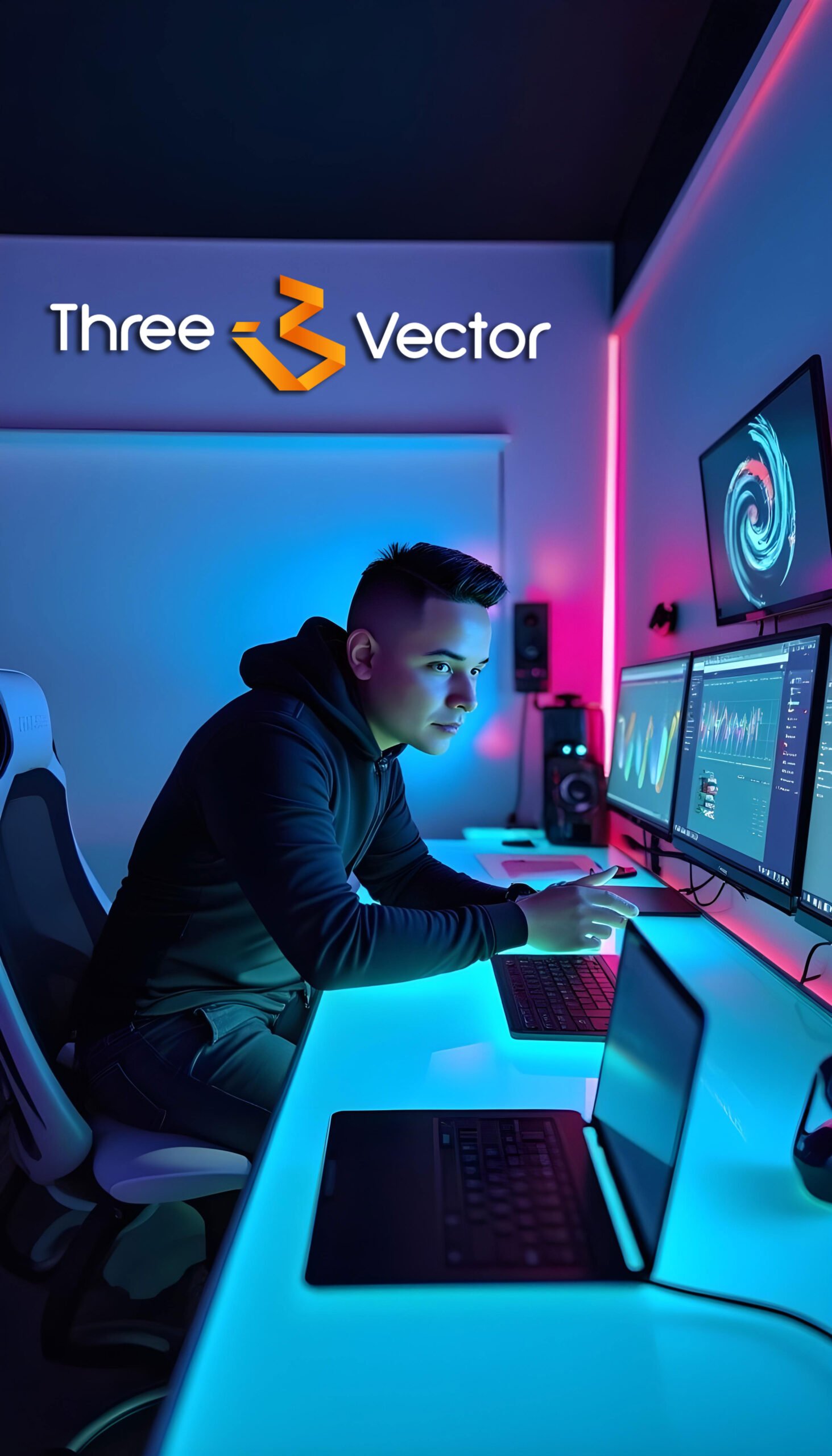 Adrián Hernández, fundador de ThreeVector