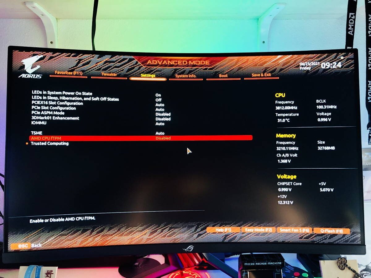 BIOS-fTPM