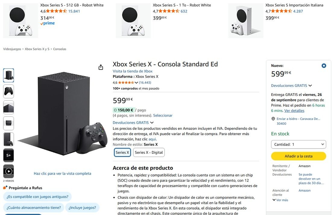 Xbox-Series-X-precio-Espana