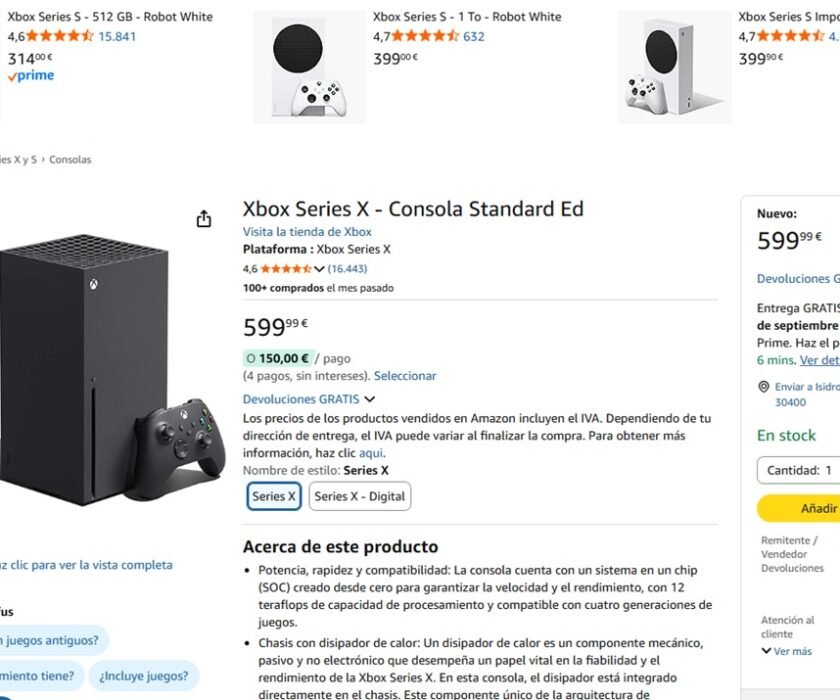 Xbox-Series-X-precio-Espana