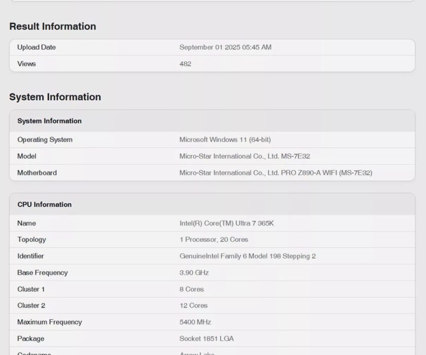 geekbench-intel-core-ultra-7-365K