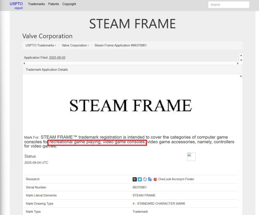 steam-frame-patente