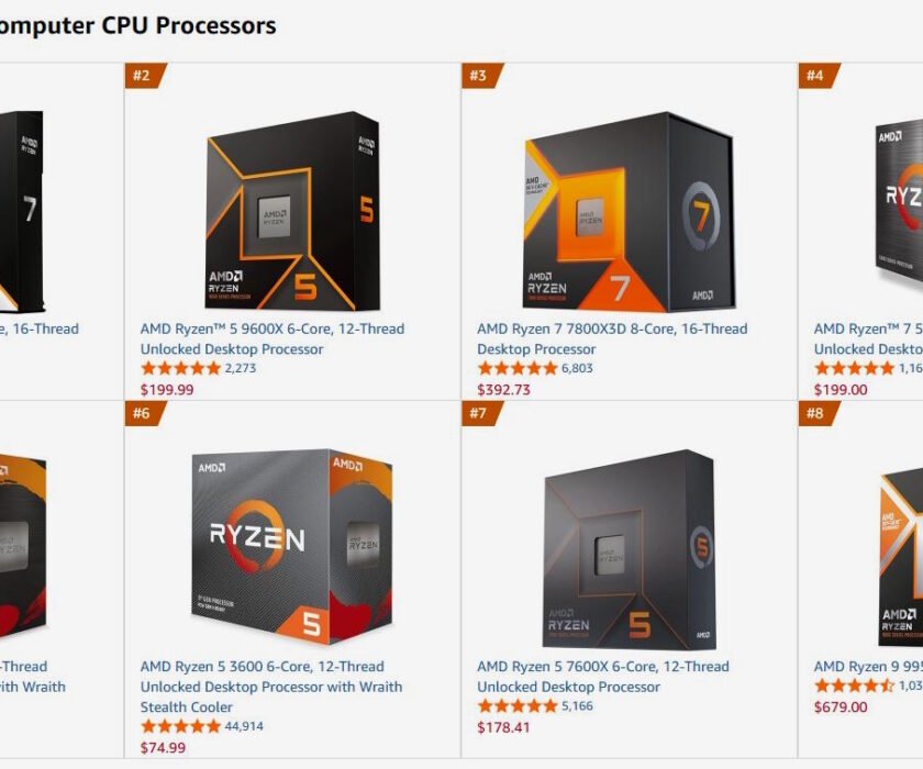 procesadores-mas-vendidos-en-Amazon-USA
