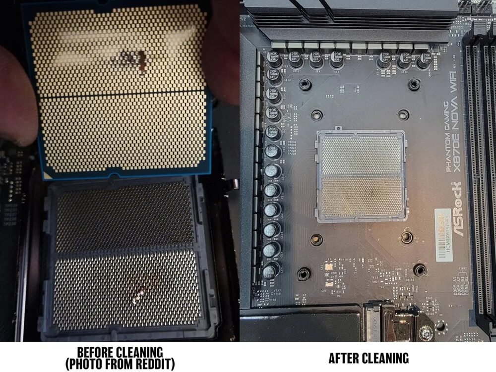 CPU-Ryzen-9000-danada-en-placa-base-ASRock