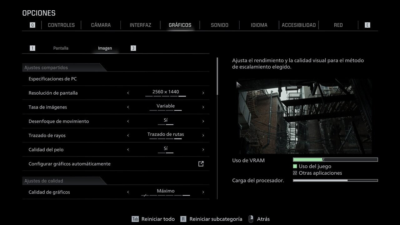 RESIDENT-EVIL-requiem-ajustes-graficos