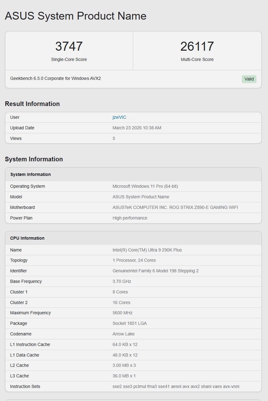 Intel-Core-Ultra-9-290K-Plus-en-Geekbench-6