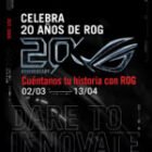 ASUS celebra 20 años de ROG con un concurso para fans