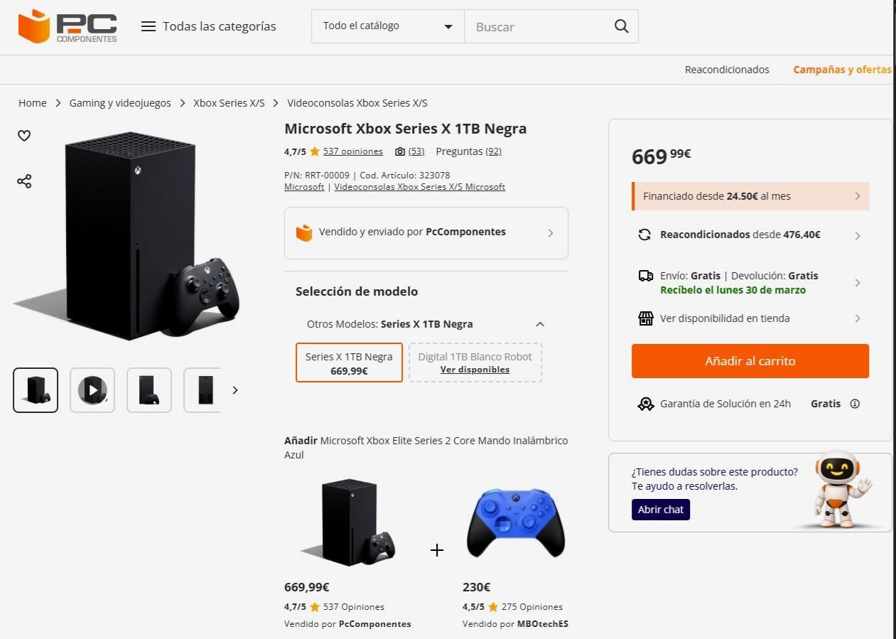 precio-xbox-series-x
