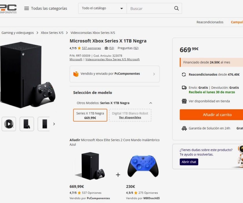 precio-xbox-series-x
