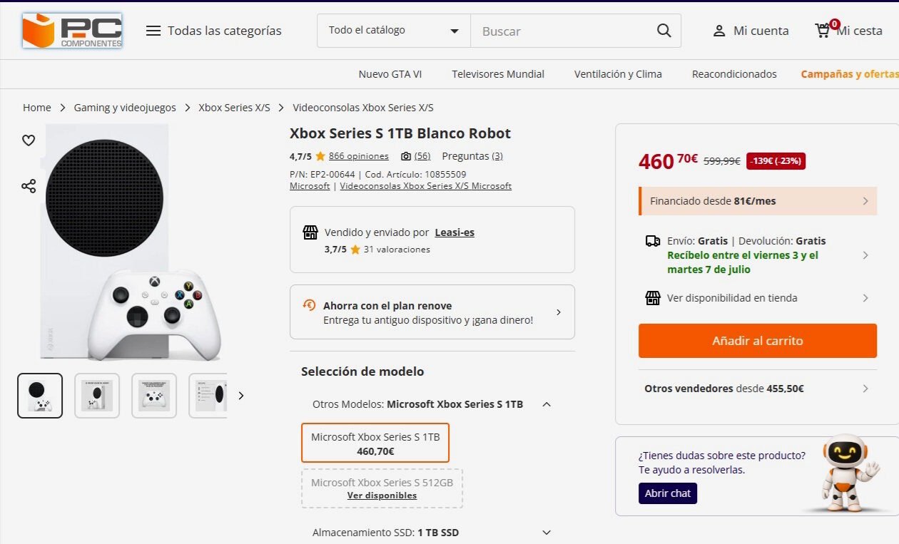 xbox-series-s-precio-nuevo