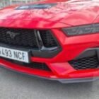 Ford Mustang convertible, viento