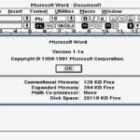 Ya puedes utilizar Microsoft Word 1.1 en Windows 11, si quieres, claro