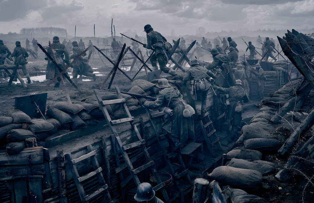 Es, sin más, la mejor película bélica en Netflix. Una brutal joya del cine que retrata el lado más atroz de la guerra 
