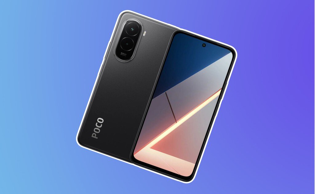 Celular POCO con cámara de 50 MP, 16 GB de RAM y pantalla de 144 Hz. Es de los más baratos de la familia Xiaomi 
